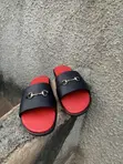 Quality Handmade Leather Slides - Size 44 - 1
