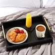 Quality 3-in-1 Bamboo Black Tray - 1