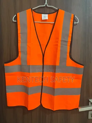 Orange Reflective Safety Jacket