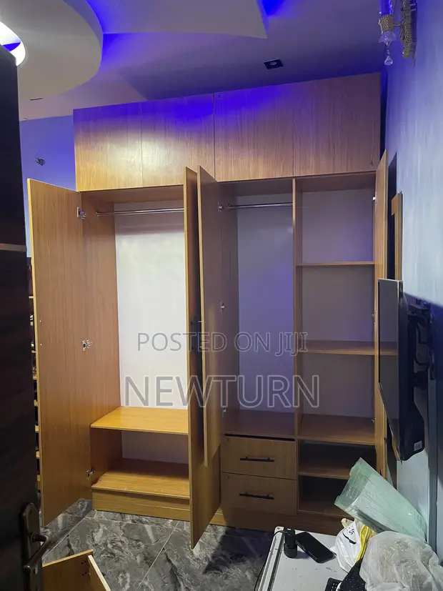 HBF Four Doors Wardrobe with Drawers - 1