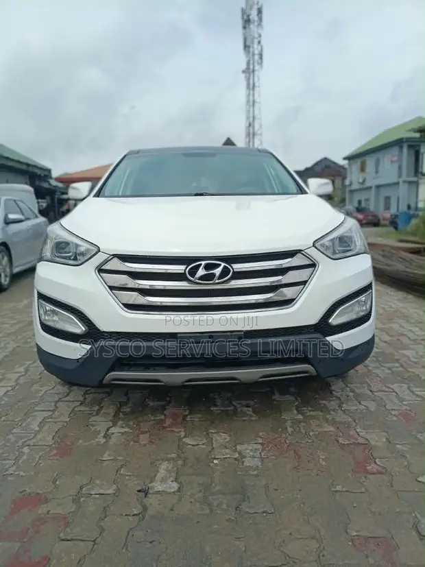 Hyundai Santa Fe 2013 White - 1