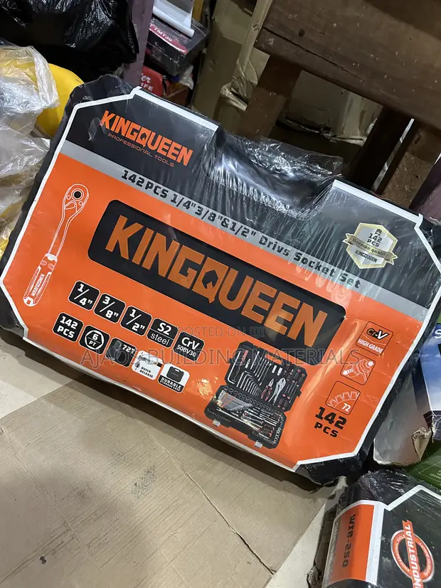 142pcs Kingqueen Drive Socket Set - 1
