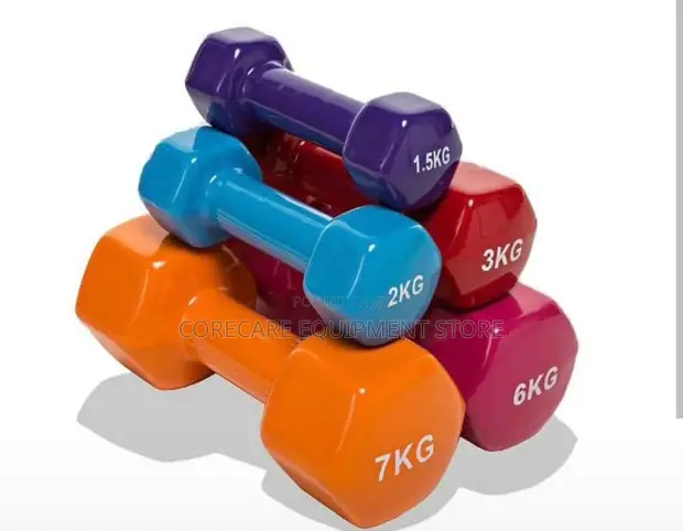 Bodygym Dumbbells (1kg-5kg) - Brand New - 1
