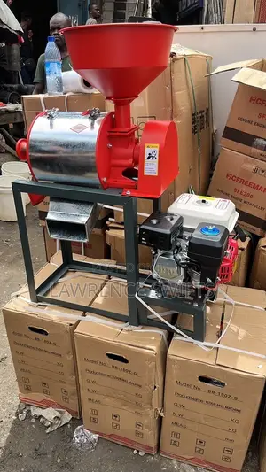 Maize Peeler da Grinder mai 6.5hp Engine