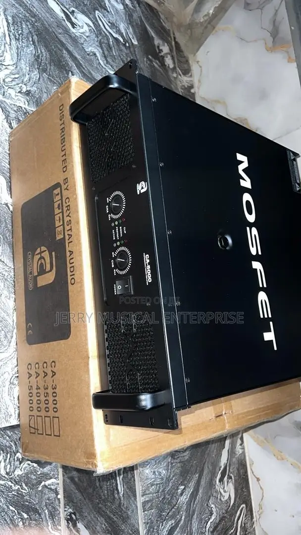 J SOUND 5000W MOSFET Powered Amplifier - 1