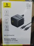 Baseus 65W GAN Fast Charger (Laptop) - 1