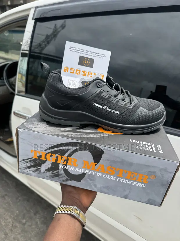 Tiger Master Ankle Luxury Rugged Safety Shoe - 1