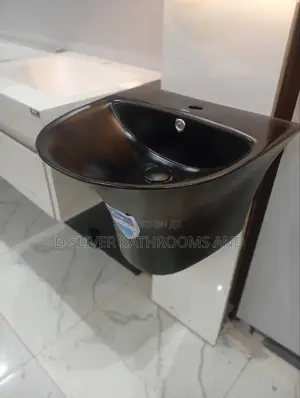 Stylish Black Countertop Basin