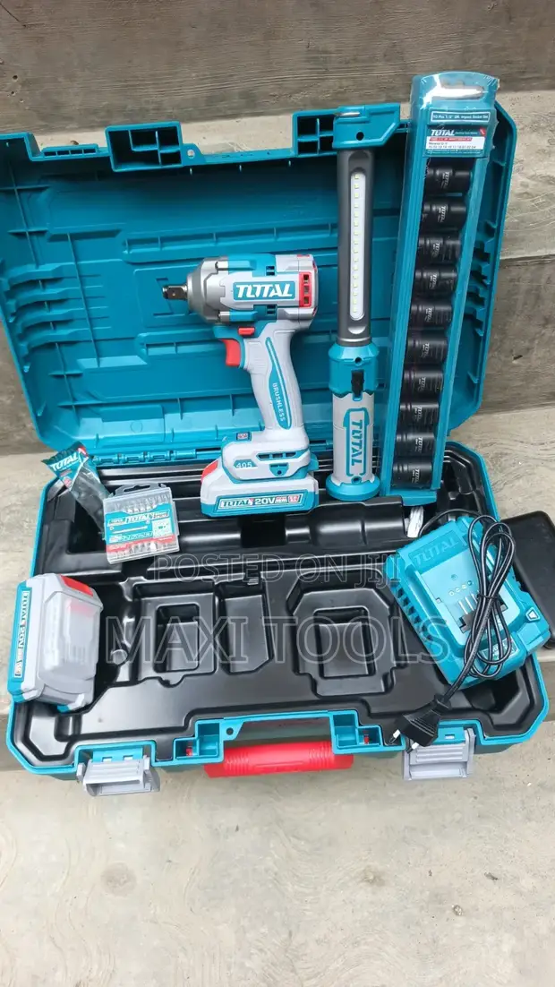 TOTAL Tools 20V Cordless 2-Piece Combo Kit (TOSLI23056) - 1