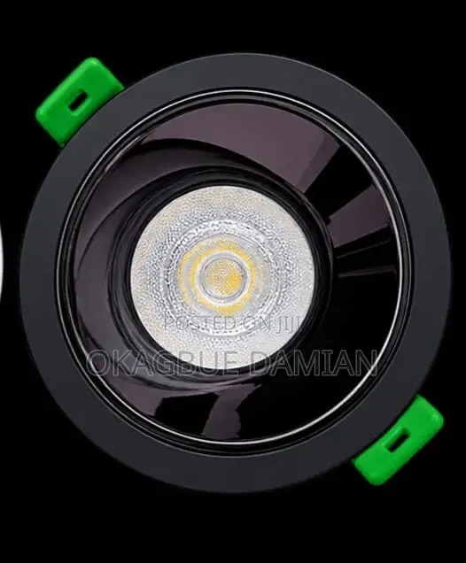 Black/Gold POP Light - Zamani Recessed LED Spotlight - 1