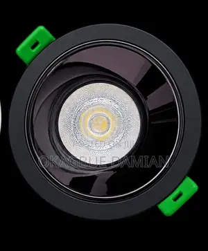 Black/Gold POP Light - Zamani Recessed LED Spotlight