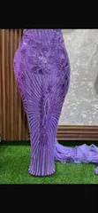 Luxury Beaded Lace Fabric - 2