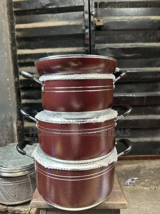 Brand New Nonstick Pot with Frypan - 1