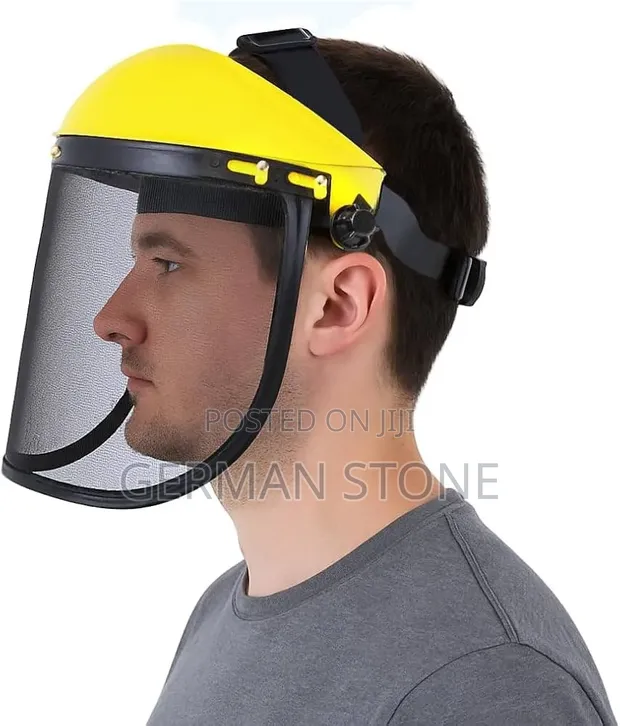 Adjustable Mesh Face Shield with Headgear - 1