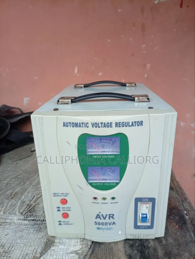 African Master 5000W AVR Voltage Stabilizer - 1