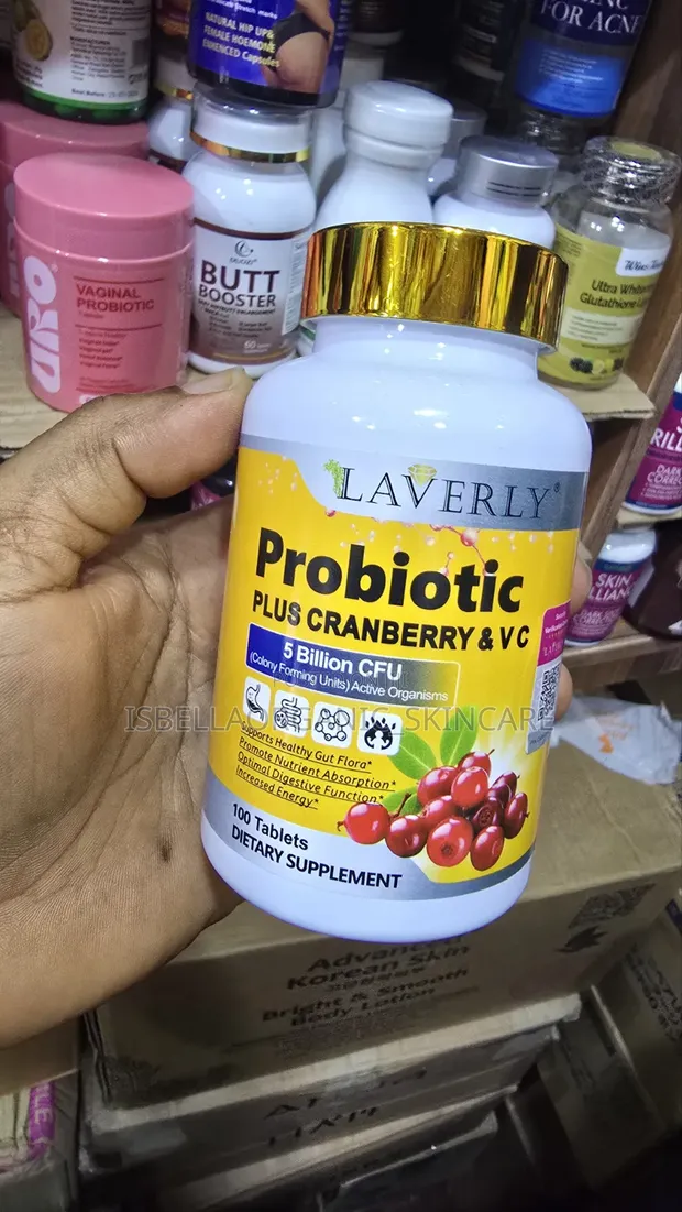 Laverly Probiotic Cranberry Tablets - 1