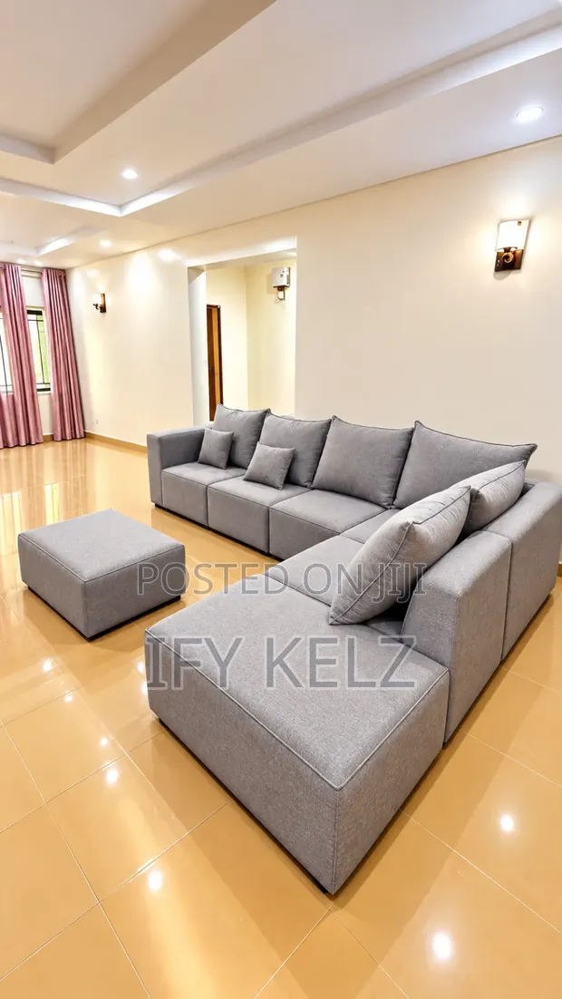 Home Interiors Gray Sofa Set - 1