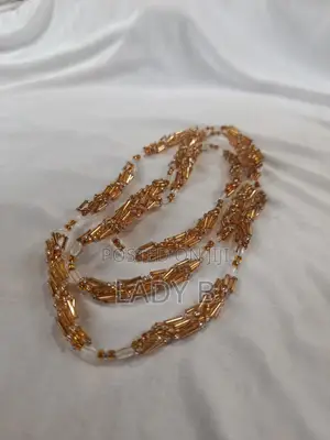 Dangaling Spiral Amber Beaded Jewelry Set