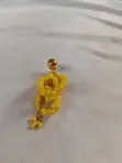 Bright Yellow Bougie Beaded Jewelry Set - 3