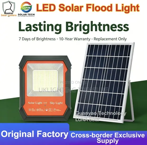 100W Solar Street Light - 1