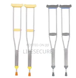 Adjustable Medical Crutches with Underarm Support