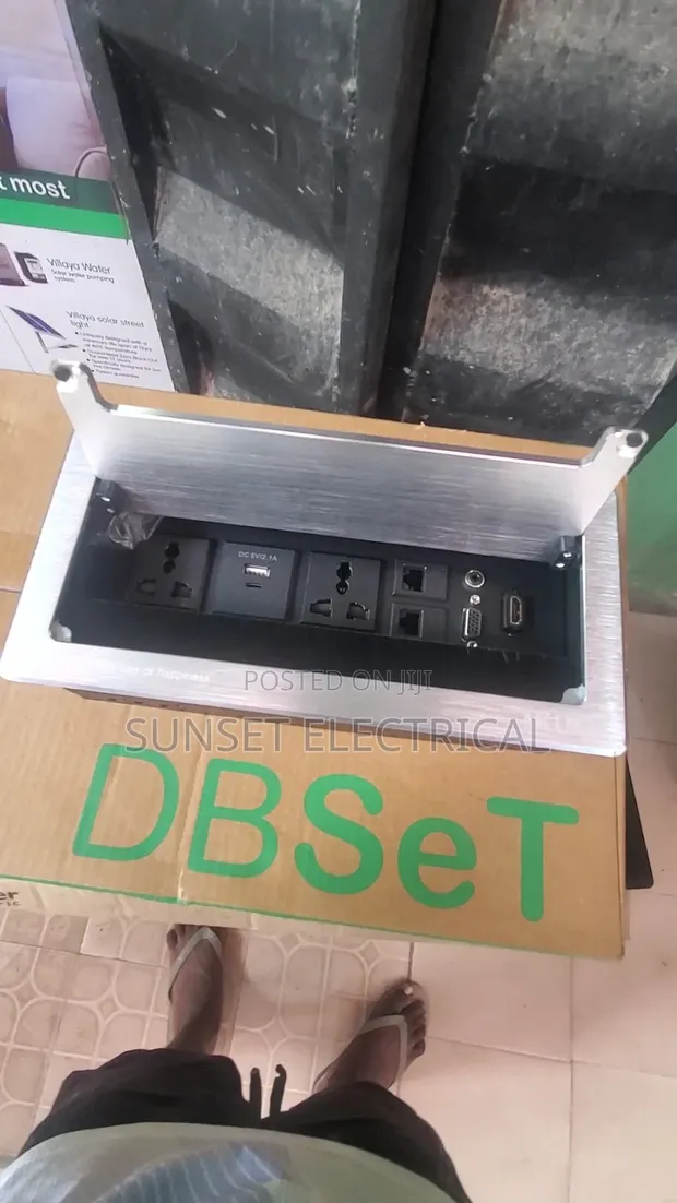 Brand New UK Type Desk Socket - 1