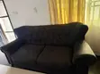 Home Interiors 8-Seater Black Sofa Set - 2
