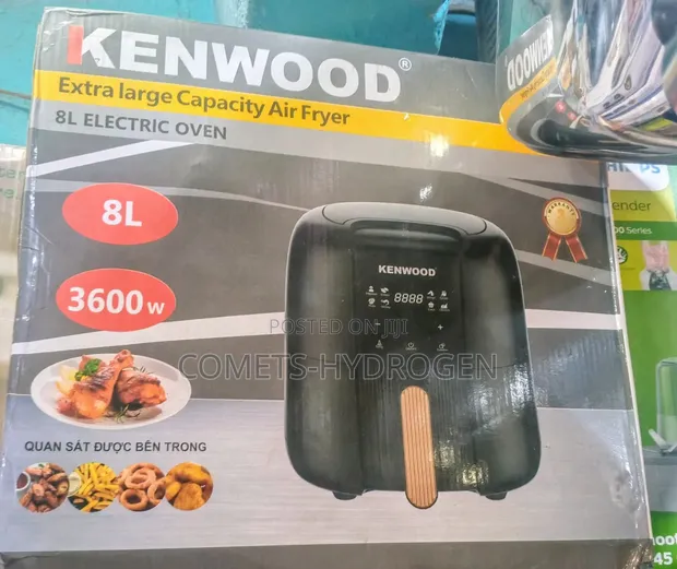 Kenwood 8L Dijital Air Fryer Oven 3600W Tare da Garanti - 1
