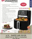 Original Binatone 6.5L Rapid Air Fryer (1600W) - 1