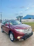 Toyota Highlander 2009 Burgundy - 1