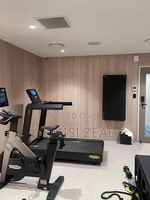 American Fitness 6HP Treadmill Mai Nauyi da Bike Mai Karfi