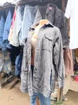Sallallamiyar Jaket Ɗin Jean Ga Maza & Mata - 2