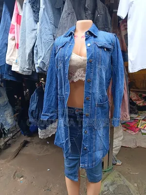 Sallallamiyar Jaket Ɗin Jean Ga Maza & Mata