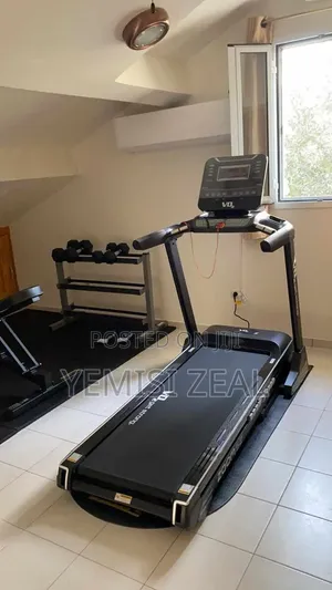 Pro Tech 4HP Treadmill with Incline, Bluetooth, Massager (180kg Max User Weight)