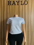 Aldo Blue Cotton Top - One Size - 1