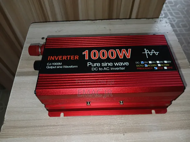 1000W Pure Sine Wave DC to AC Power Inverter - 1