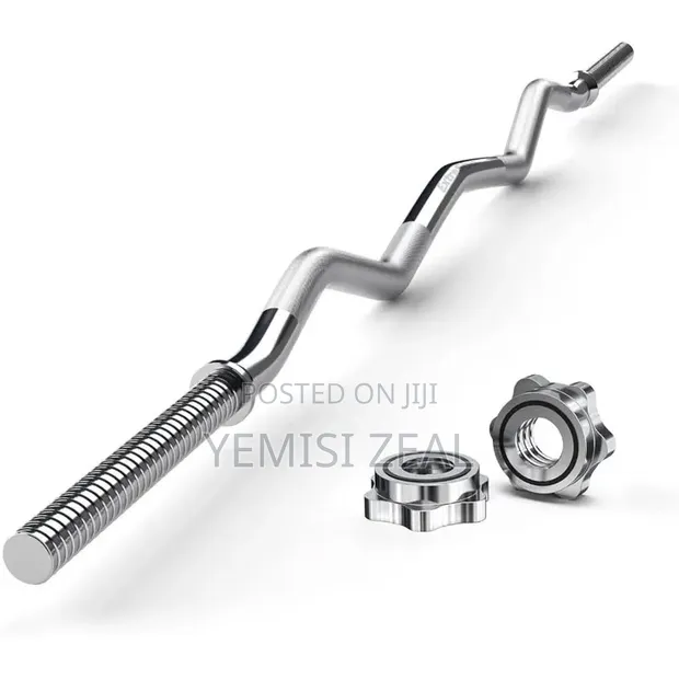 EZ Curl Barbell Rod - Bodyfit - 1