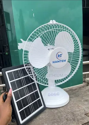 Hamtel Solar Table Fan - Sabon Abu