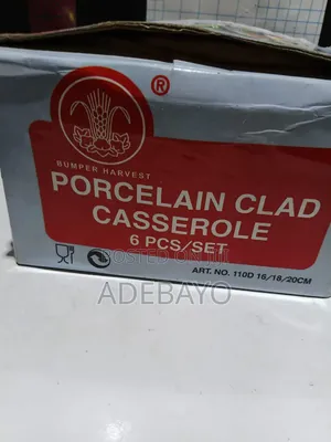 Porcelain Clad Casserole Dish