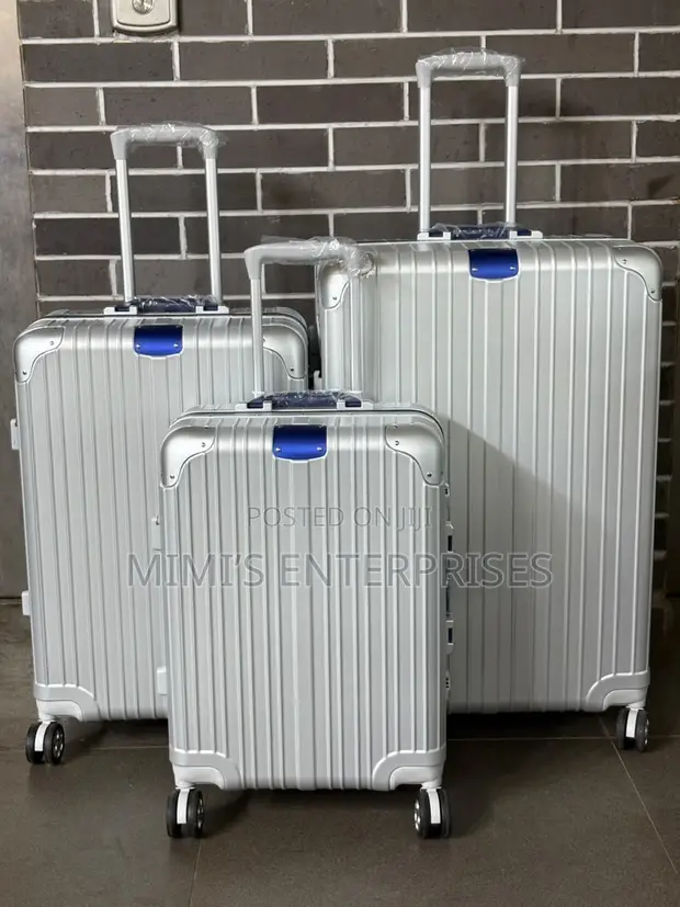 Premium Hardshell Aluminum Luggage Set of 3 - 1