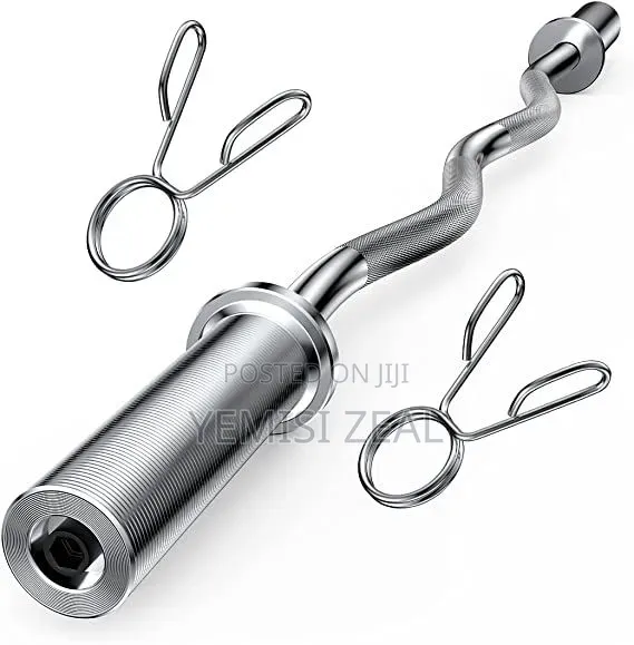 American Fitness EZ Curl Barbell (Sabon Hannu) - 1