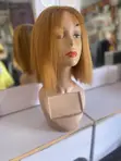 Gold Hair on Neat Wigs 4/4 Closures - 2