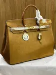 Premium Italian Leather Bag 40cm - 1