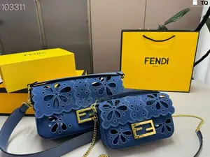Fendi Floral À Jour Baguette & Mini Baguette Set