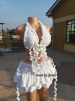 Kyakkyawar Kayan Kwalliya na Beach na Crochet
