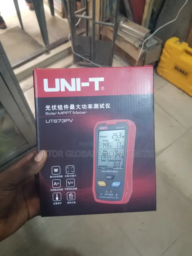 Uni-t UT673PV Mai Gwajin Solar Panel - 1