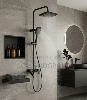Modern Brimix Black Shower System