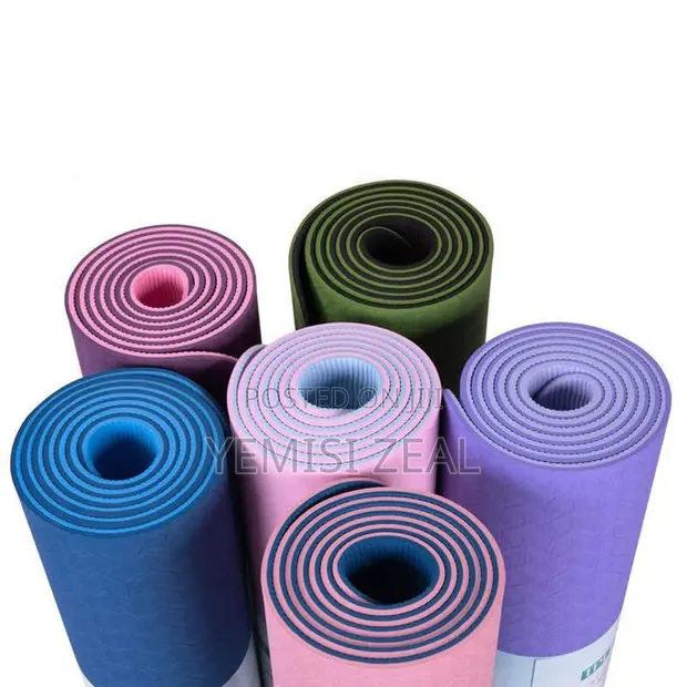 Dual Yoga Mat with Carrier Bag - 1