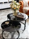 2-in-1 Ceramic Center Table - 3