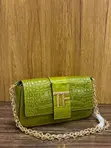Tom Ford Croc-Embossed Leather Shoulder Bag - 3